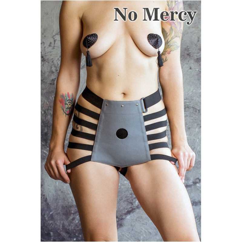 Votre site Erotique Fruits Défendus Madly Gris Harnais Culotte