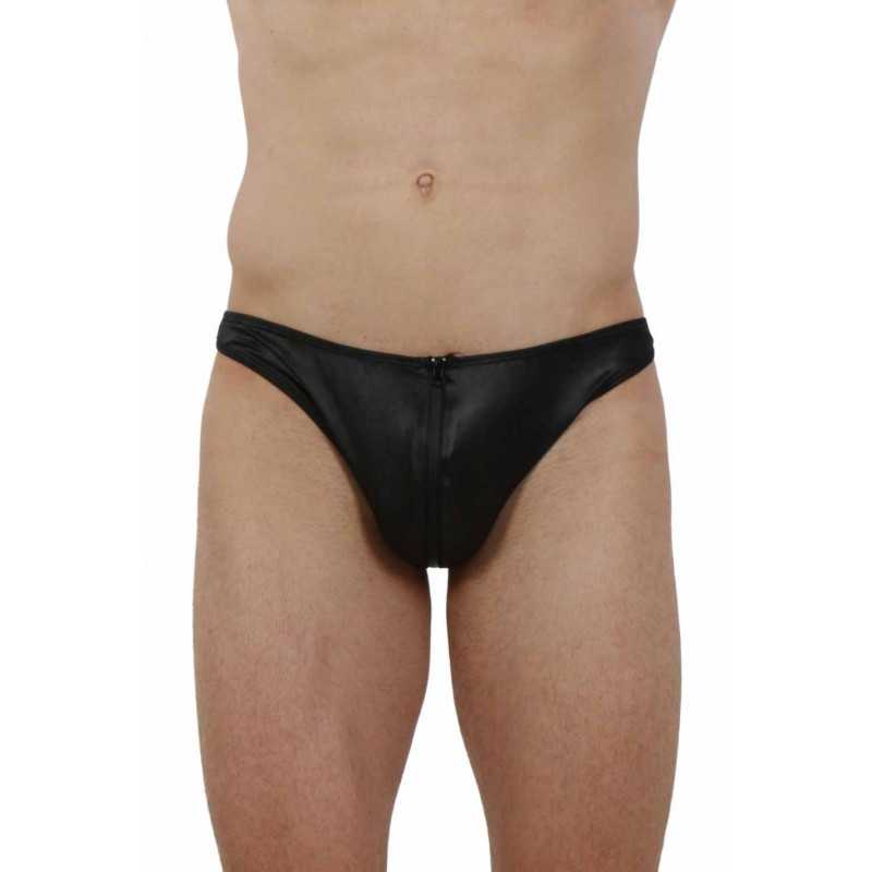 Votre site Erotique Fruits Défendus String Homme Wetlook Zip