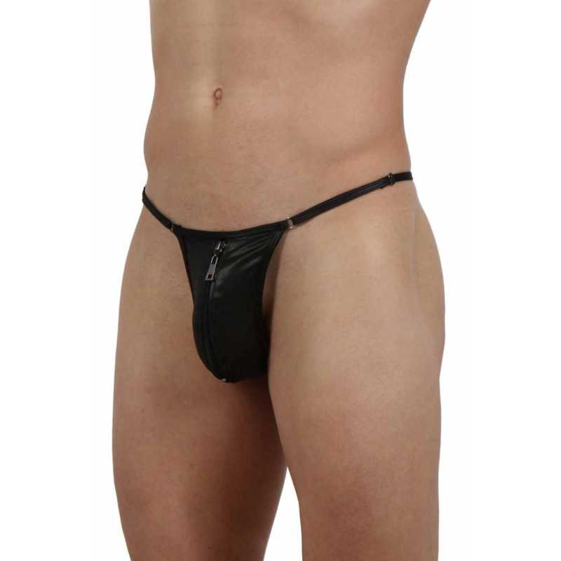 Votre site Erotique Fruits Défendus String Homme Wetlook Zip
