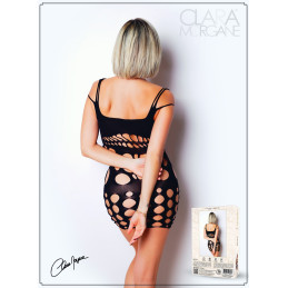 Votre site Erotique Fruits Défendus Robe Résille Opaque Ajourée