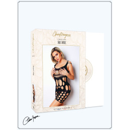 Votre site Erotique Fruits Défendus Robe Résille Opaque Ajourée