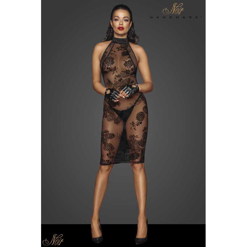 Votre site Erotique Fruits Défendus Robe micro résille floquée