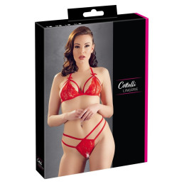 Votre site Erotique Fruits Défendus Ensemble Dentelle Rouge
