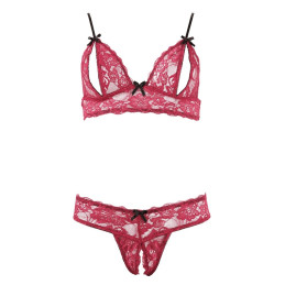 Votre site Erotique Fruits Défendus Ensemble Dentelle Rouge