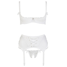 Votre site Erotique Fruits Défendus Ensemble Blanc Dentelle
