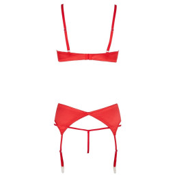 Votre site Erotique Fruits Défendus Ensemble Satin Rouge