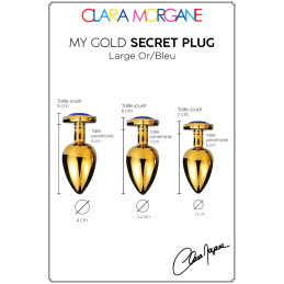 Votre site Erotique Fruits Défendus My Gold Secret Plug Doré