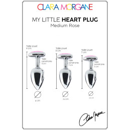 Votre site Erotique Fruits Défendus My Herat Argent Plug Coeur