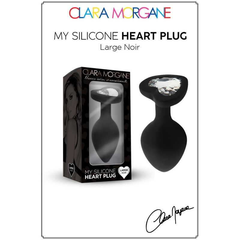 Votre site Erotique Fruits Défendus My Herat Black Silicone