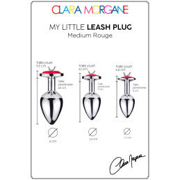 Votre site Erotique Fruits Défendus My Little Leash Argent Plug