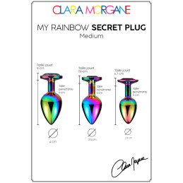 Votre site Erotique Fruits Défendus My Rainbow Secret Plug