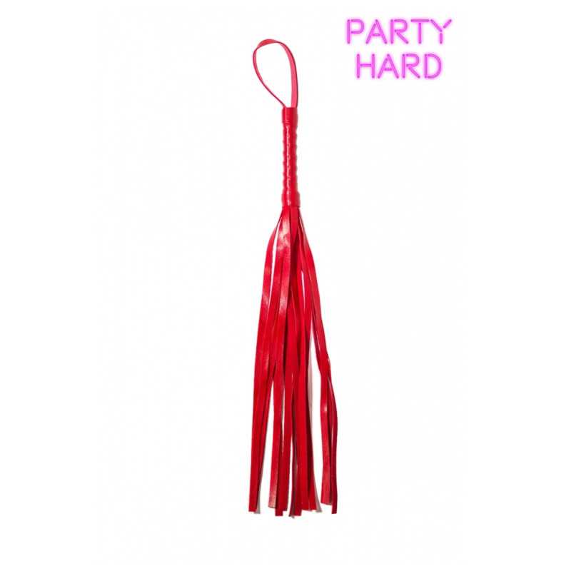 Votre site Erotique Fruits Défendus Fouet Martinet Rouge Pvc