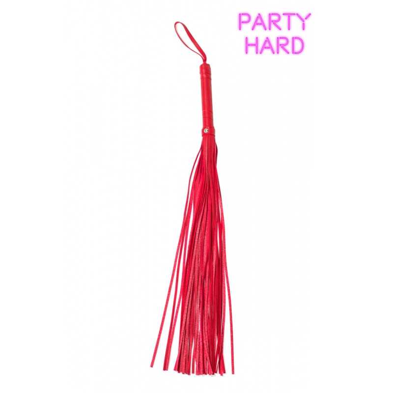 Votre site Erotique Fruits Défendus Fouet Martinet Rouge Pvc