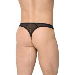 Votre site Erotique Fruits Défendus String noir résille devant