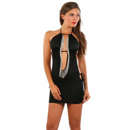 Votre site Erotique Fruits Défendus Robe Opaque Avec Franges
