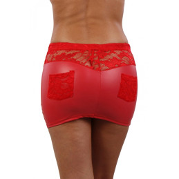 Votre site Erotique Fruits Défendus Jupe Wetlook Taille Dentelle