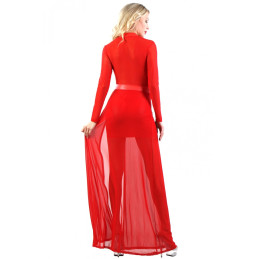 Votre site Erotique Fruits Défendus Robe Longue Micro Résille