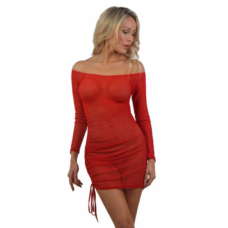 Votre site Erotique Fruits Défendus Robe Micro Résille