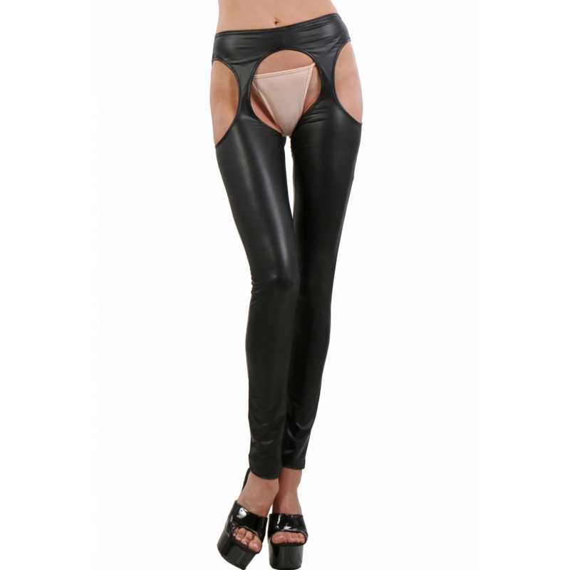 Votre site Erotique Fruits Défendus Chaps Legging Wetlook