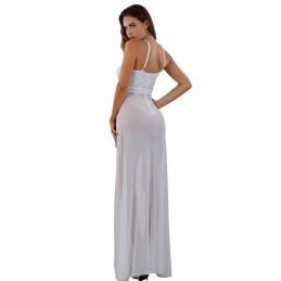 Votre site Erotique Fruits Défendus Robe Longue Micro Résille