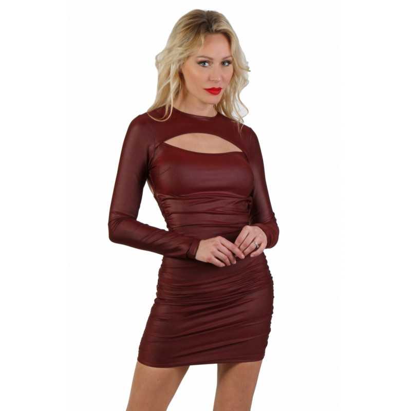 Votre site Erotique Fruits Défendus Robe Dos Nu Manches Longues