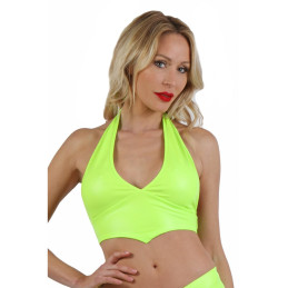 Votre site Erotique Fruits Défendus Top Court Wetlook Fluo Noué