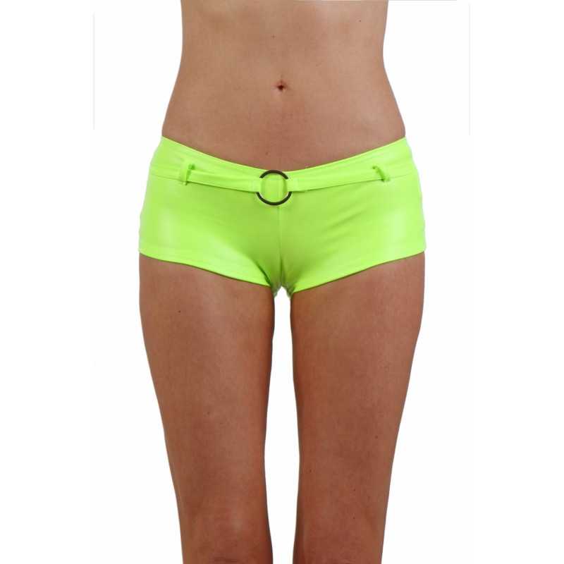 Votre site Erotique Fruits Défendus Short Wetlook Fluo Ceinture