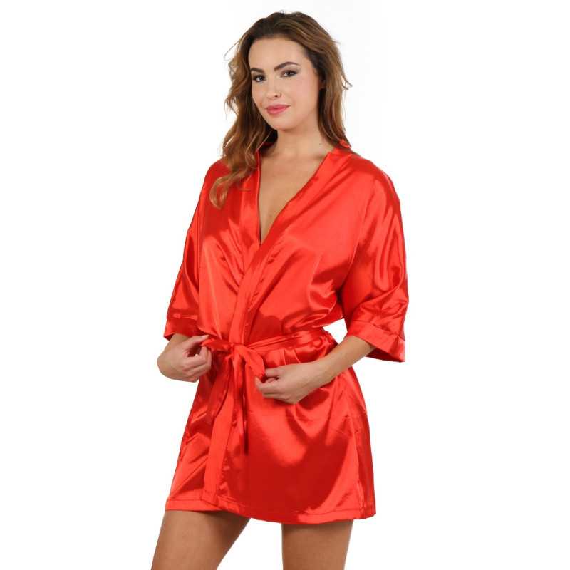 Votre site Erotique Fruits Défendus Kimono Satin
