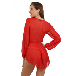 Votre site Erotique Fruits Défendus Robe transparente manches