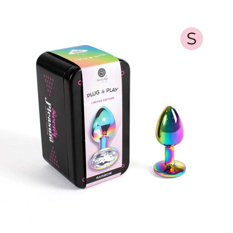 Votre site Erotique Fruits Défendus Plug Bijou irisé