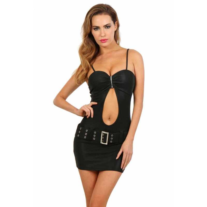 Votre site Erotique Fruits Défendus Robe WetLook avec ceinture