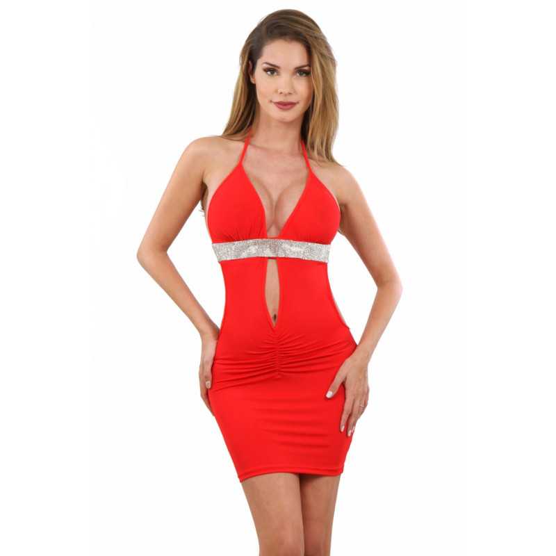 Votre site Erotique Fruits Défendus Robe avec bande strass