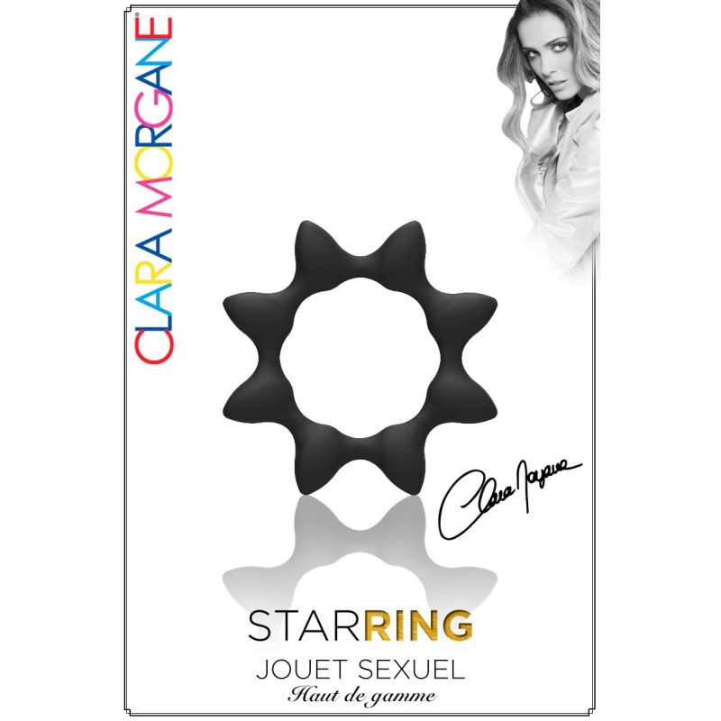 Votre site Erotique Fruits Défendus Star Ring - Anneau Noir