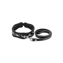 Votre site Erotique Fruits Défendus Collier Cuir Vernis Noir et