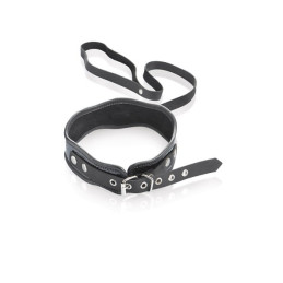 Votre site Erotique Fruits Défendus Collier Cuir Vernis Noir et