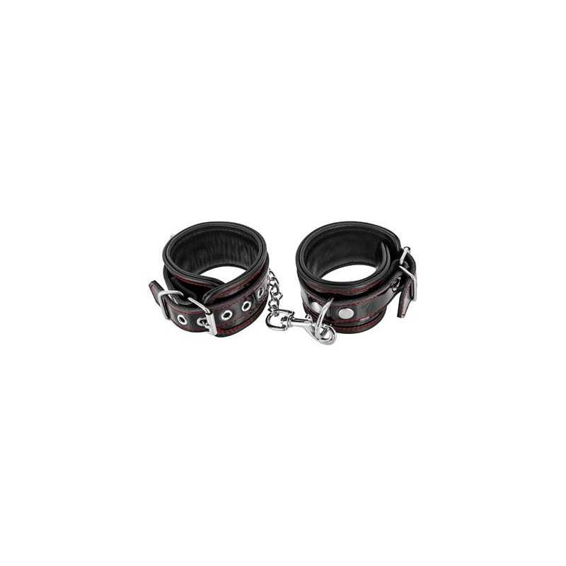 Votre site Erotique Fruits Défendus Menottes Cuir Vernis Noir