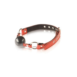 Votre site Erotique Fruits Défendus Baillon Cuir Boule